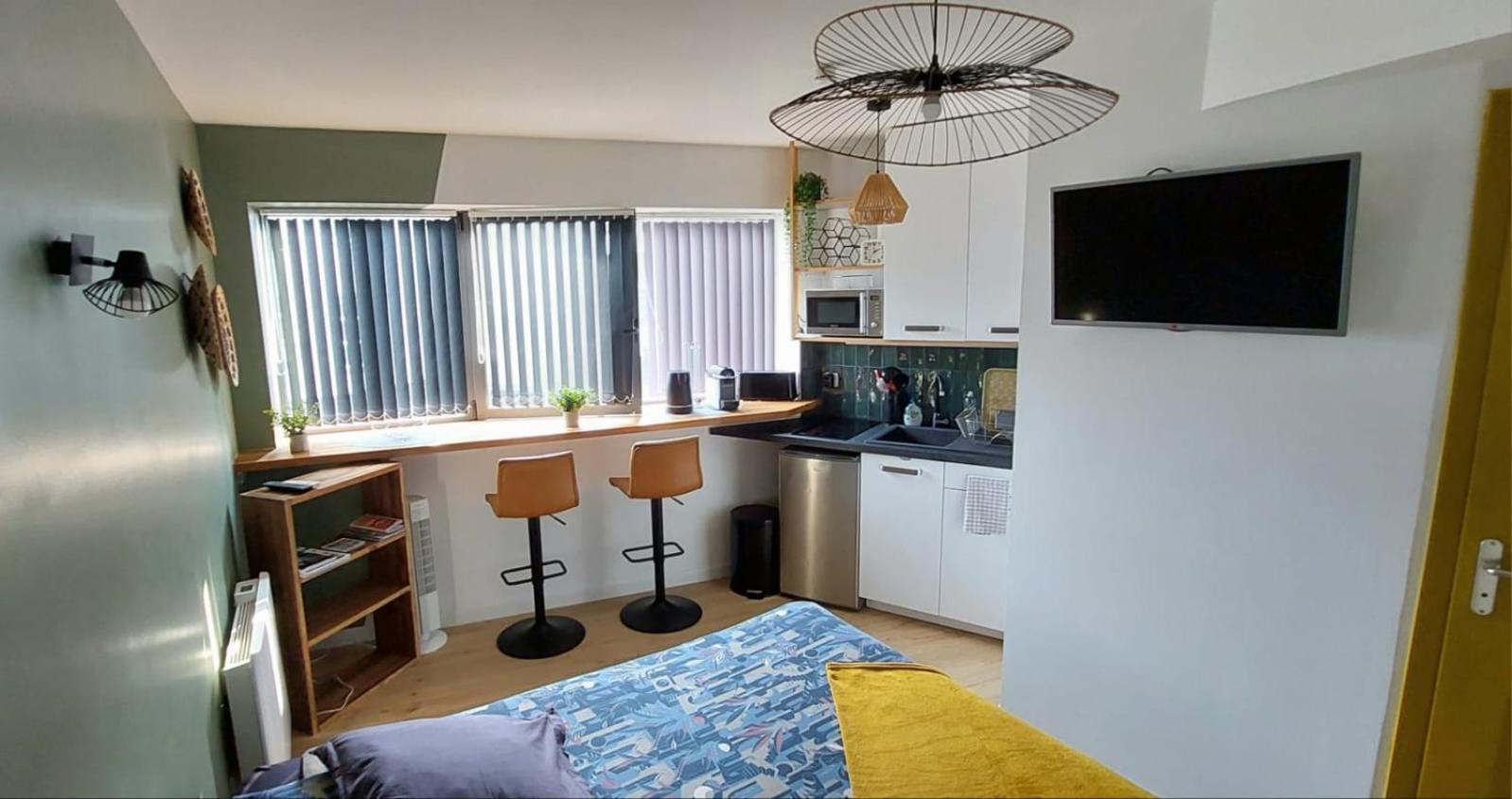 Vannes: Charmant Studio Sur Le Port Luaran gambar